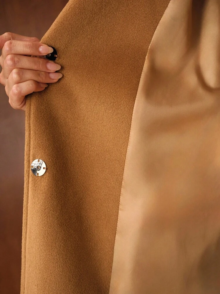BELTED POCKET WINTER COAT