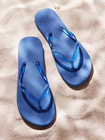 CUCCOO Heart Print Flat Sandals, Suitable For Indoor, Outdoor And Beach Wear