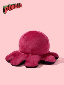2025年新款可爱翻滚章鱼改变心情毛绒玩具减压书桌摆件 - 彩色 - 查看 7