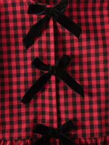 SHEIN Tween Girls Blouses - Cute Peter Pan Collar Bow Decor Shirt, White Shirt, Vacation Bow Hollow Out Blouse Girls Red Plaid Top Girls Autumn Winter Clothes Girls Red And Black Plaid Blouse Red Blouse For Girls Black Bow Blouse Girls Girls Red And Black Plaid Top Girls Red Plaid Blouse With Bows Little Girl Red Plaid Shirt Red And Black Gingham Top For Girls Girls Long Sleeve Plaid Top Girls Red Blouse Long Sleeve Girls Shirt Red Black Checkered Top Girl Clothes Autumn And Winter Red Blouse For Kids Fall