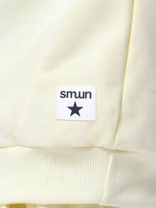 SUMWON Mädchen Zweiteiler Pastell Kapuze und weite Hose Set, gemütliche Winterbekleidung, lässiger Alltags-Co-Ord Urlaubsoutfit - Gelb - Übersicht 6