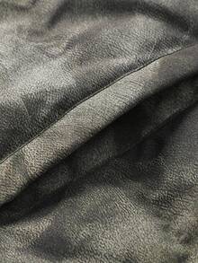 Manfinity Homme Men's Hooded Padded Coat, Fashionable Casual Padded Coat Suitable For Daily Outings, Home, And Leisure In Autumn/Winter