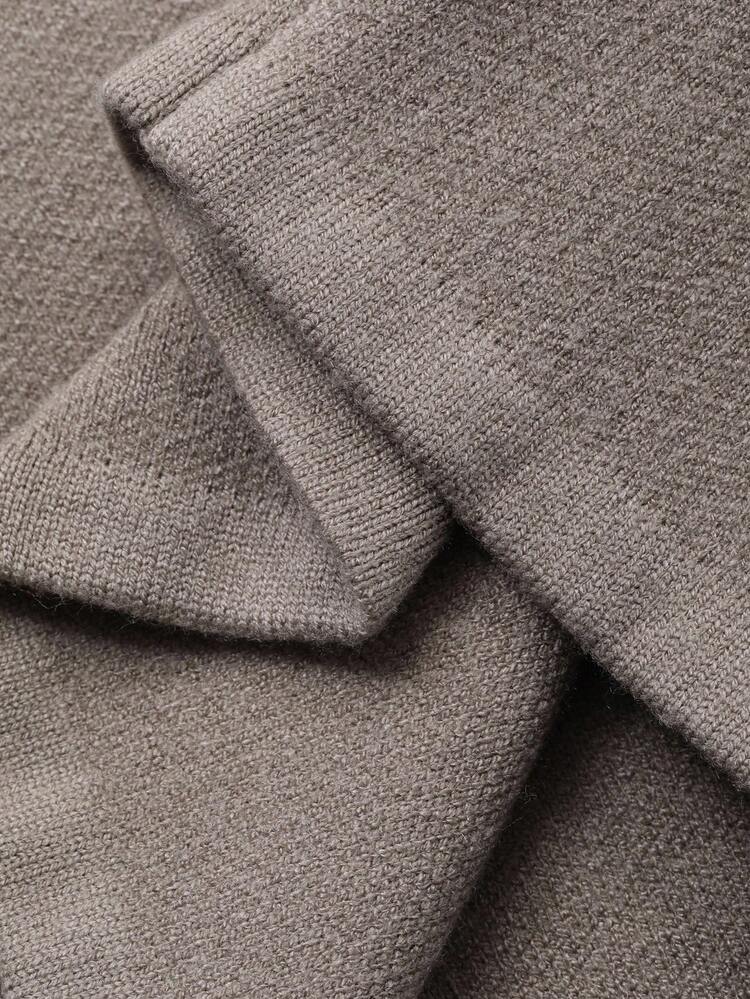 Men's Letter Jacquard Knit Pants, Autumn