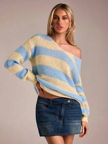 Avantive Thu & Đông Halloween Giáng sinh Năm mới Đi chơi Tốt nghiệp Dạ hội Thanh lịch Trang trọng Sang trọng Sang trọng Công sở Thường ngày Sinh nhật/Văn phòng/Đồng quê Hòa nhạc/Câu lạc bộ Gợi cảm/Phương Tây/Công sở/Thời trang đường phố/Cổ điển/Lễ hội/Cocktail/Rave/Dạ hội/Hawaii/Sân bay/Vui nhộn/Cơ bản/Bữa sáng muộn/Phong cách thập niên 2000/Phong cách quý tộc/Nhà thờ/Về quê/Sang trọng/Tiệc tùng/Khiêm tốn/Đêm hẹn hò/Xám/Xanh nước biển Sang trọng/Lãng mạn/Áo len sọc phối màu tay dài, Thu/Đông - Màu xanh lam - Xem 5