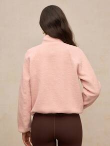 Activina Women's Pink Thermal Lined Zip-Up Sports Jacket, Autumn/Winter