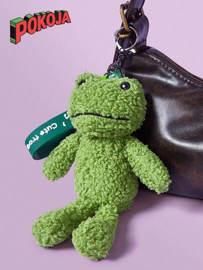 Meguano 可爱绿色青蛙包包挂件/钥匙扣