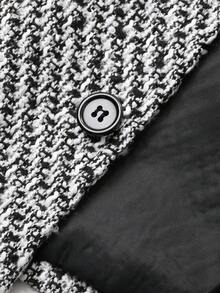 DAZY Floral Print Grey Short Men's Shacket, Autumn Jacket - Grey - View 7