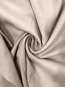 Elaquor Plus Size Elegant Solid Color Blazer And Pants Two Pieces Suit, Office Wear Classy Pant Suit Set Women Dressy Pant Suit Plus Size Two Pieces Outfit Two Pieces Pant Set Women Women Dressy Two Pieces Set Plus Size Pant Suit Beige Two Pieces Set