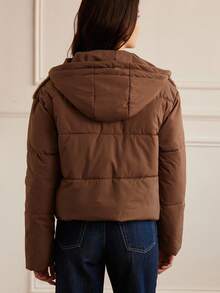 Aveloria Rosie Retro Minimalist Casual Versatile High-End Fashion Design Elegant Slim Fit Stylish Solid Color Padded Coat For Women Fall Winter Cloth For Women