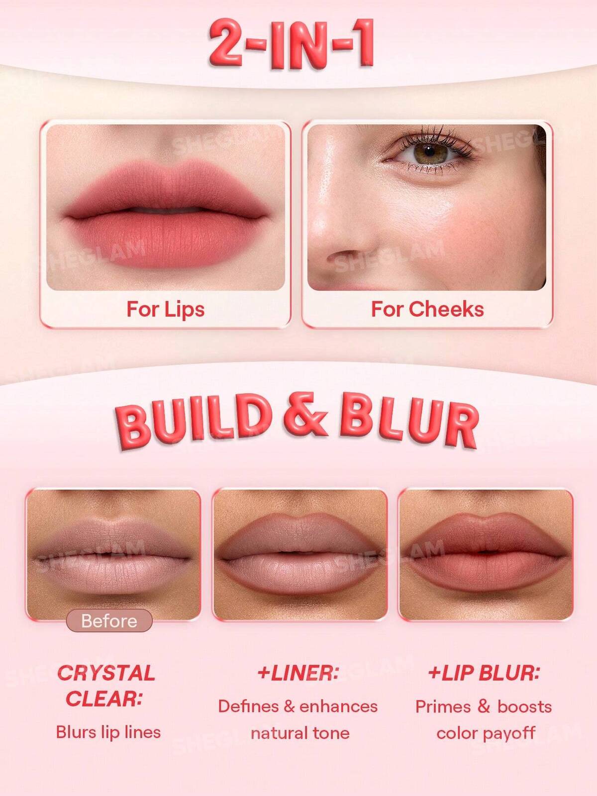 Bounce Putty Pocket Lip Pot-Cherry Cheer