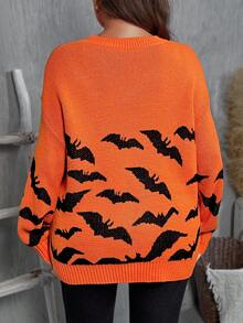 EMERY ROSE Suéteres de talla grande para Halloween - Multicolor - Ver 2