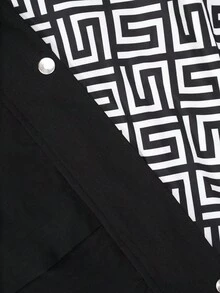 Comfylo Plus Size Hooded Drawstring Waist Casual Versatile Jacket Winter For Women Fall For Women Women's Winter Jacket Chic Women's Jacket Women's Winter Jacket Chic Women's Jacket Autumn Winter Zip Up Hoodie For Women Female Country Look Going Out Tops Going Out Winter - Black - View 11