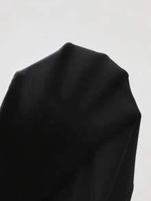 ROMWE MEN Street Life Men's Sequin Embroidered Hoodie Sweatshirt, Loose Cropped Style, Fall