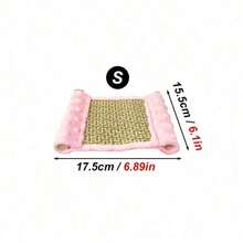 1pc Single/Double Layer Hanging Parrot Hammock Cooling Mat Perch Stand, Suitable For Bird Cages, Summer - Multicolor - View 21