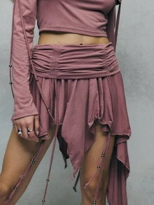 TypaGal Chiếc váy phù hợp này tạo nên vẻ ngoài thu hút cho phái nữ. Hoàn hảo khi kết hợp với áo trong set đồ thanh lịch dành cho phái nữ hoặc khi đi chơi. - Đỏ - Xem 1