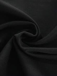 GlowEve CURVE 女士大码时尚优雅休闲双拉链半身裙 - 黑色 - 查看 7