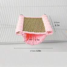 1pc Single/Double Layer Hanging Parrot Hammock Cooling Mat Perch Stand, Suitable For Bird Cages, Summer - Multicolor - View 12