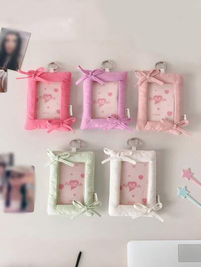 Zazumi 韩式 3 英寸即时照片存储套：简约收藏卡保护套、展示书和包袋饰品