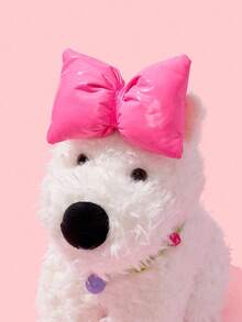 POKOJA LAND 1 件可爱水果背包毛绒西高地犬玩具白色毛绒动物抱枕生日礼物适合女孩儿童青少年房间装饰 - 彩色 - 查看 3