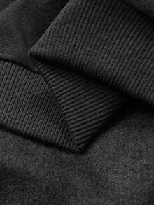 DAZY 2件套男童豹纹长袖运动衫和运动裤套装（秋季） - 黑色 - 查看 7