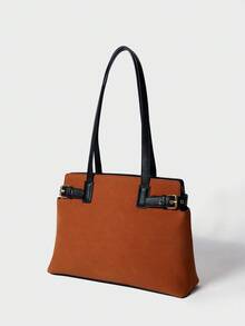 SHECARRY Women's Fashion Versatile Simple Casual Tote Bag