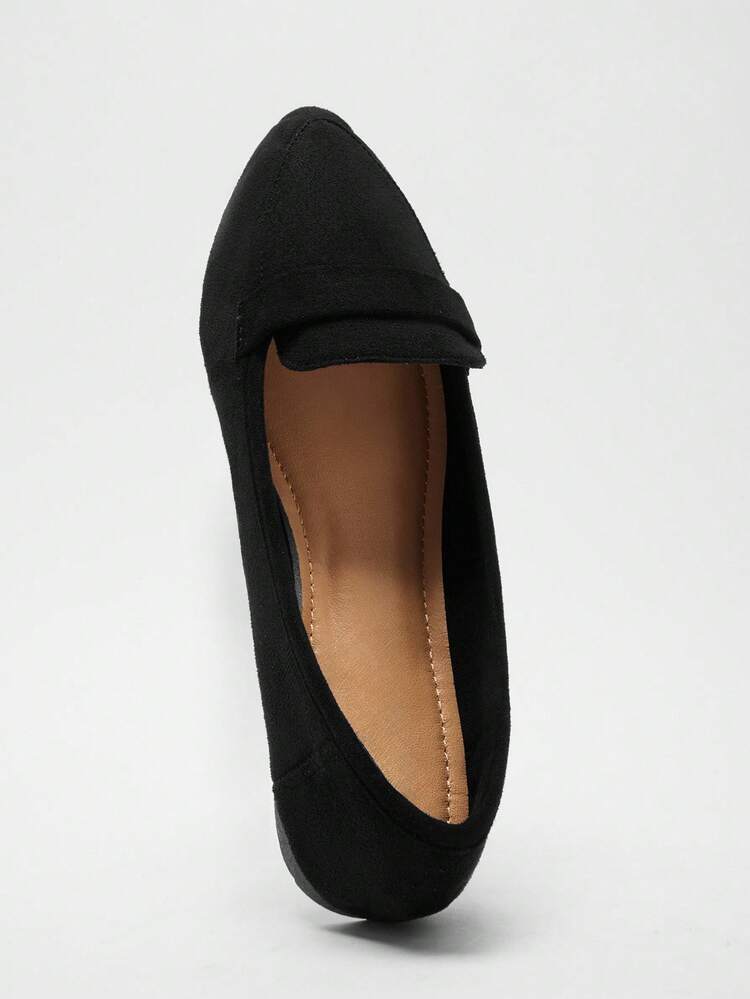 Women's Comfortable, Durable, Essential Pointy Toe Slip On Loafers