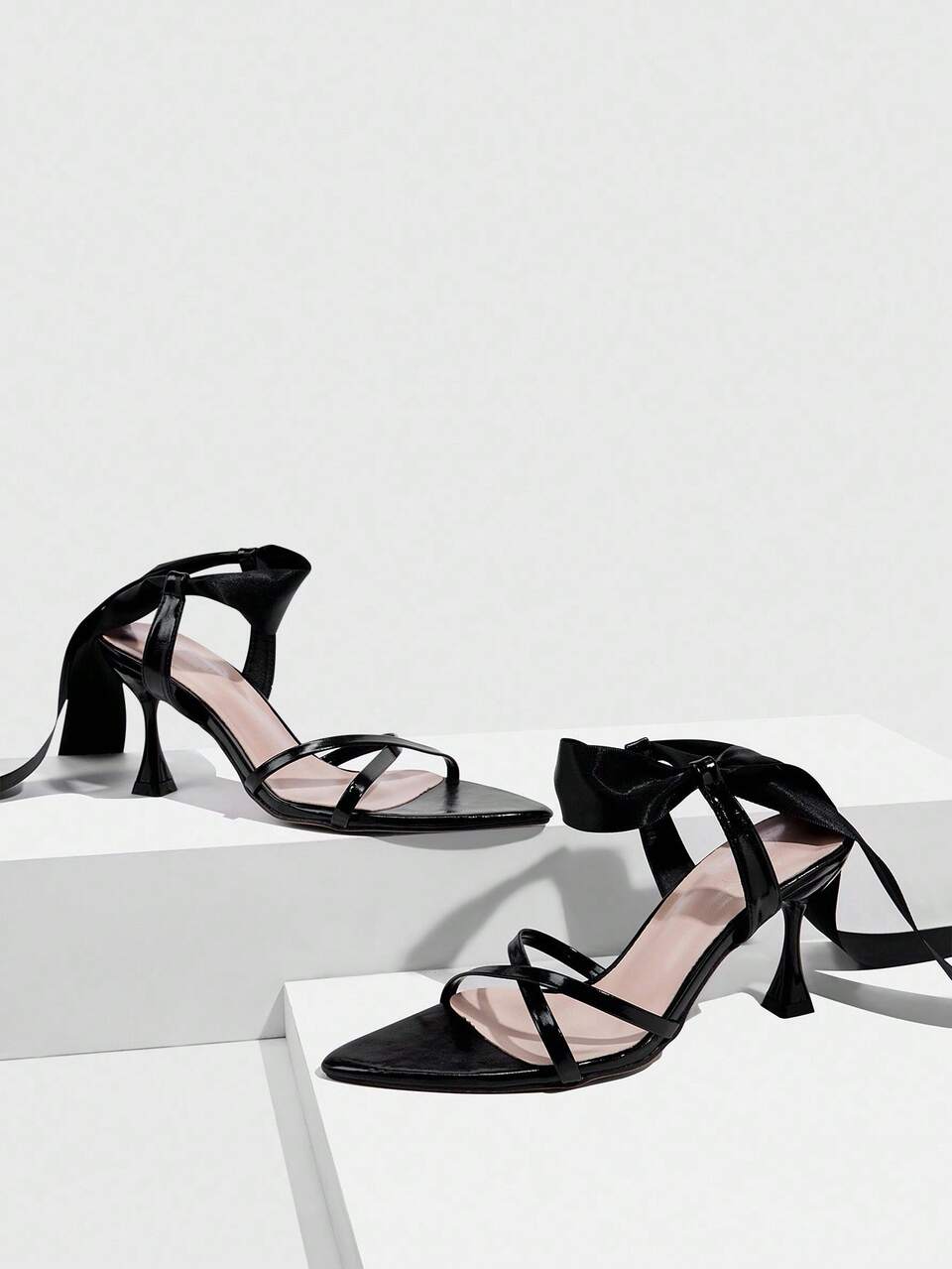 CUCCOO SZL Women's Fashion Sexy Bow Decor High Heel Sandals