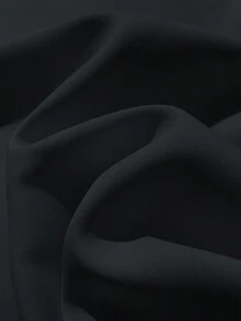 GlowEve CURVE 大码女式休闲撞色直筒裤 - 深灰色 - 查看 3