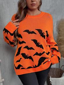 EMERY ROSE Suéteres de talla grande para Halloween - Multicolor - Ver 3