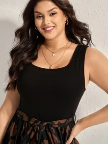 Comfylo 加大码纯色撞色系带前系带休闲连体裤西部风女装节日波西米亚嬉皮女牛仔装老钱波西米亚夏季波西米亚老钱棉