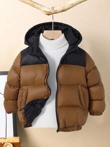 SHEIN Young Boy Quilted Patchwork Towel-Embroidered Vest With Christmas Sweatshirt Fall Blouses Halloween Cardigan Halloween Kids Clothes Long Sleeve Blouse Fall Sets Plaid Jacket Black Cardigan Halloween Shirt Red Cardigan Halloween Sweater Brown Cardigan Black Blouse Green Blouse Red Blouse Fall Shirts Boys Sweater White Blouse Winter - Multicolor - View 4