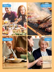 Teckwe Electric Salt And Pepper Grinder Set (2 Packs), Automatic Salt Pepper Mill Grinder, Adjustable Coarseness, LED Light, Pepper Grinder And Salt Grinder Refillable With Coarseness, Kitchen Accessory