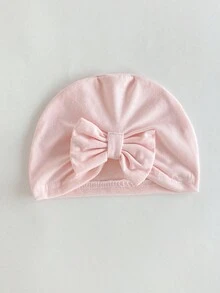 4件套新生儿长袖连体衣，可爱碎花图案，蝴蝶结装饰帽和发带，舒适家居服套装，纯棉材质，适合新生儿秋冬季穿着 - 彩色 - 查看 6
