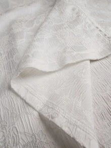 Elenzga 大码女式纯色简约日常蕾丝拼布长袖夹克