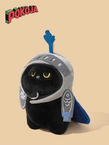 POKOJA LAND 新款骑士猫毛绒玩偶娃娃，可爱伴侣毛绒动物，生日礼物 - 彩色 - 查看 7