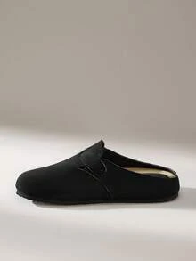 Solecia 男士休闲搭扣乐福鞋 - 黑色 - 查看 4