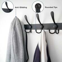 1pc Stainless Steel Towel Hanging Hook, Punch-Free Wall Mounted Hanger For Bathroom, Closet, Bedroom, Bathroom Accessories, Suitable For Behind Door/Bathroom/Kitchen/Living Room/Bedroom