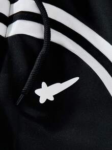 PAVTROS Loose Elastic Waist Wide Leg Pants For Tween Boy Casual Fashion Fall Winter - Black - View 6