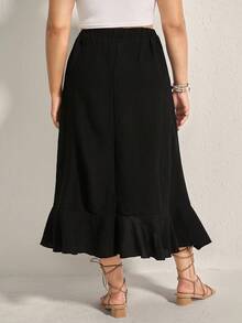 Women Plus Size Sports Dresses - Navy Blue - View 11