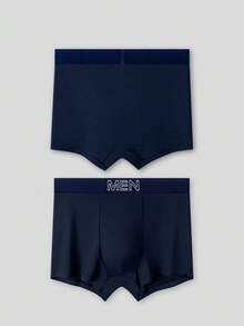 5条装男士舒适弹力平角内裤 - 彩色 - 查看 8