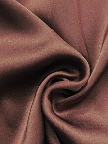 Siren Gaze Damen einfarbiges Metalldekor plissiertes Trägertop