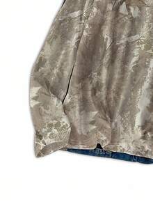 SHEIN Digital Print Loose Fit Round Neck Drop Shoulder Long Sleeve T-Shirt For Women - Multicolor - View 5