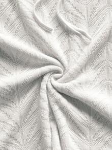 Soleia 优雅露背蝴蝶结系带纹理针织迷你连衣裙，适合休闲、海滩、婚礼宾客、毕业典礼、早午餐、圣帕特里克节、春假、复活节、音乐节