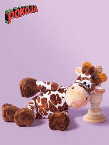 1 PC Lovely Plush Giraffe Doll, 30 CM Jungle Animal Doll Medium Sized Ornament, Stuff Animals, Giraffes Soft Cuddly Stuffed Animal Perfect For Friends Birthday Gifts Or Fans Collectible, Soft, Home Decoration Christmas, Home Decor, Cozy Sofa Decor Stuffed Animal Christmas Gift, Birthday/Holiday Gift, Christmas Gift, Christmas Style Birthday Gift, Halloween Gift, Perfect Gift For Friends Birthday, Knuffel, Dolly, Jesus Plushie - Yellow - View 2