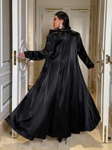 NU&NOW Plus Size Long Slim Fit Casual Fashion Blazer Coat Fall Winter Cloth For Women Autumn