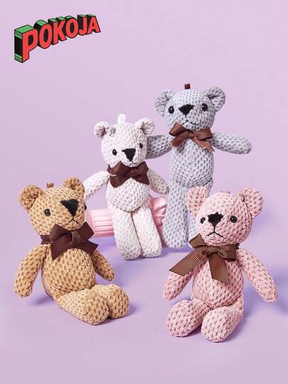 1 pieza Juguete de peluche de oso, muñeca de dibujos animados linda, decoración colgante de animal de peluche para fiestas, regalo de cumpleaños, decoración del hogar, oso de peluche, oso, oso de peluche, oso de peluche, oso, oso, juguetes para niños pequeños, oso que respira, guardería de osos de peluche, oso de peluche, oso, oso, juguetes para recién nacidos, decoración de habitación de bebé, peluche de bebé