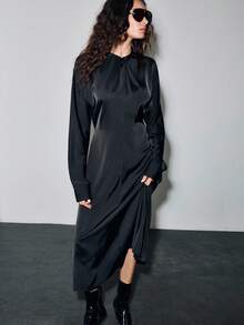 Lumivelle Halloween Women Short Dresses Fall Cloth For Women - Black - View 7