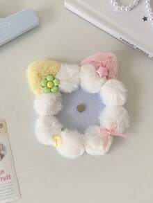 Zazumi Soporte decorativo para exhibir alfileres de esmalte, inspirado en anime, con diseño de oreja de gato de dibujos animados de 58 mm, para fans de K-pop y anime - Multicolor - Ver 10