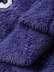 DAZY 男士字母刺绣四分之一拉链套头衫卫衣及长裤套装，秋季