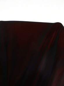 EastFlair Damska sukienka maxi w jednolitym kolorze z marszczeniami i dekoltem w rybi ogon